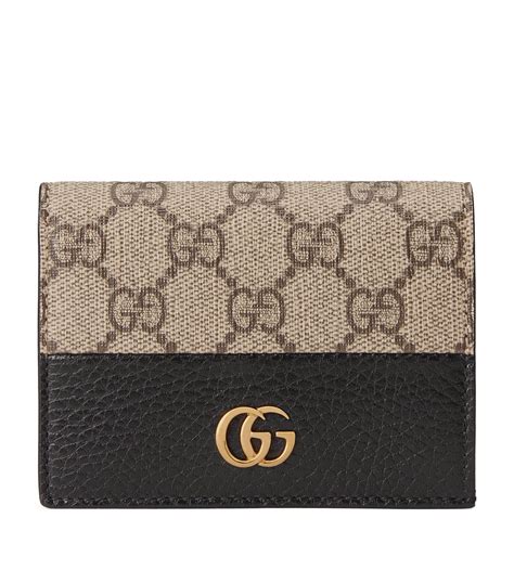 gucci medium double g wallet with bamboo|gucci marmont wallet small.